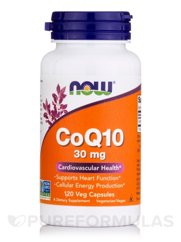 CoQ10 30 mg - 120 Veg Capsules