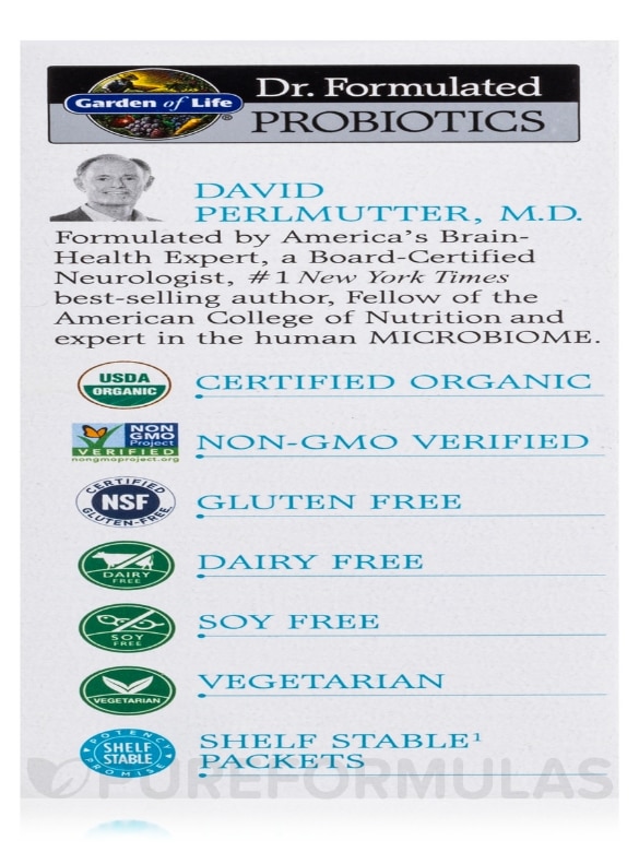 Dr. Formulated Probiotics Fitbiotic™ - Box of 20 Packets (0.15 oz / 4.2 Grams each) - Alternate View 9