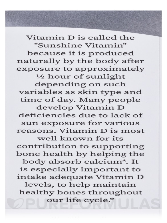 Liquid Vitamin D-3 Drops 4000 IU - 0.5 fl. oz (15 ml) - Alternate View 7