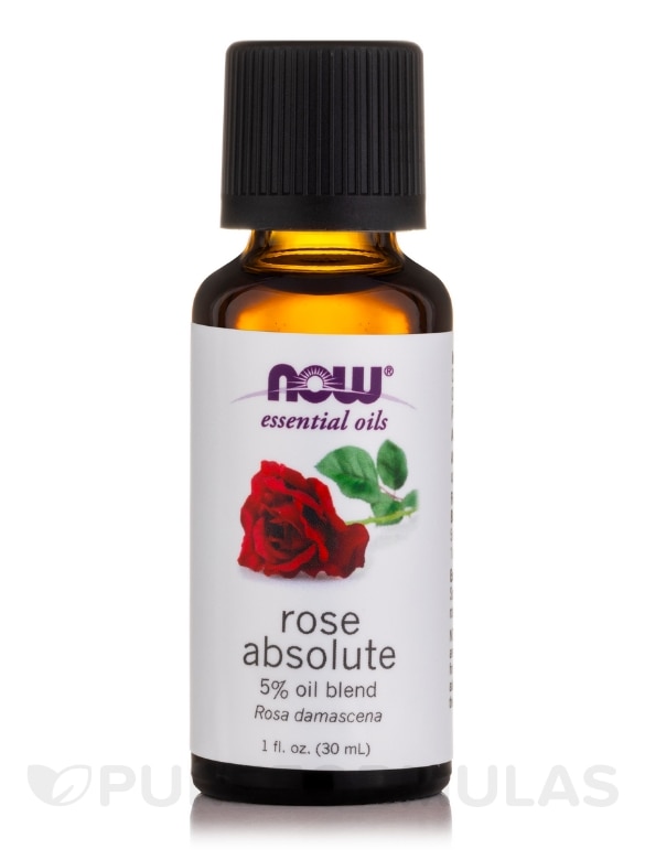 NOW® Essential Oils - Rose Absolute Oil - 1 fl. oz (30 ml)