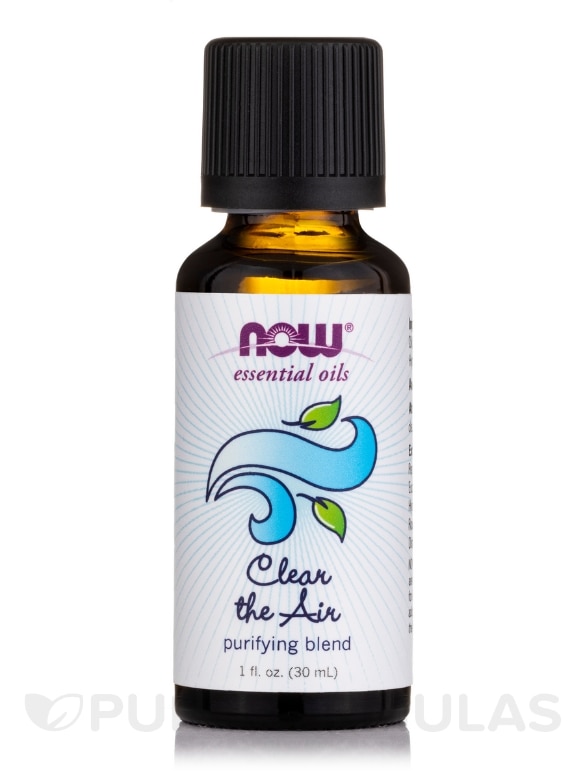NOW® Essential Oils - Clear the Air Purifying Oil Blend - 1 fl. oz (30 ml)