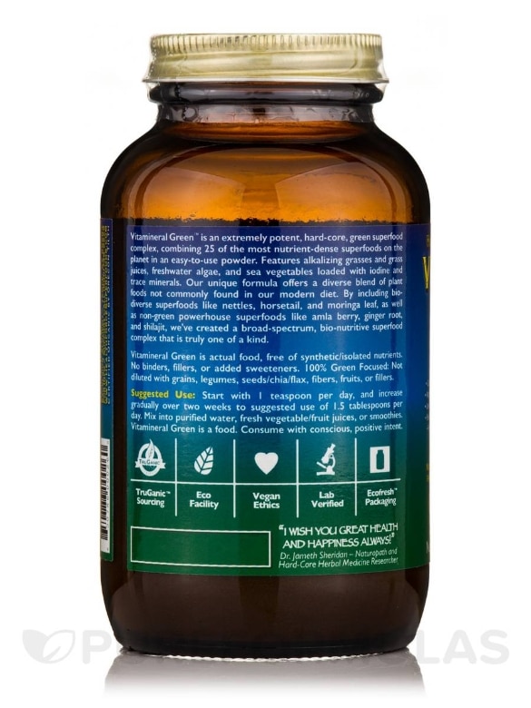 Vitamineral Green™ Powder - 5.3 oz (150 Grams) - Alternate View 3
