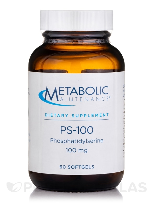 PS-100 Phosphatidylserine 100 mg - 60 Softgels