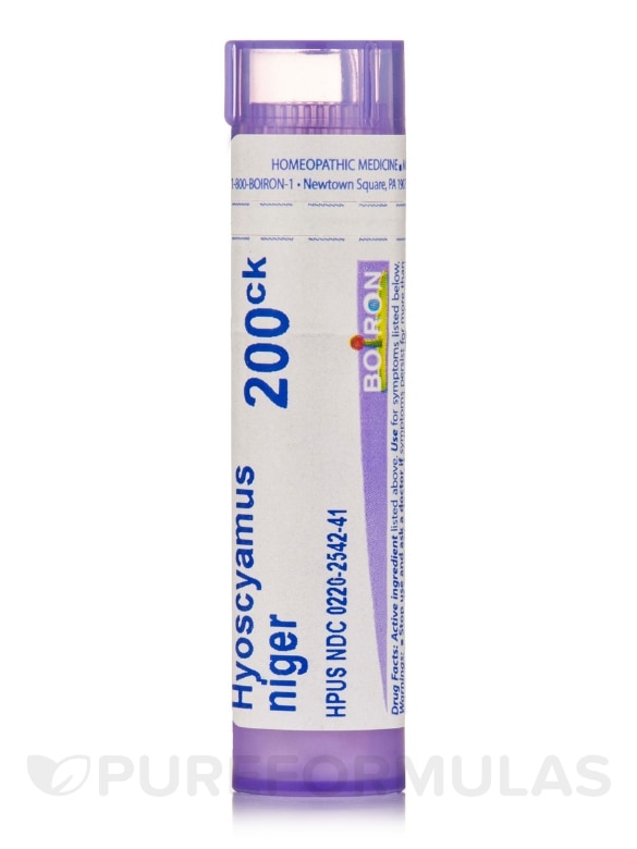Hyoscyamus niger 200ck - 1 Tube (approx. 80 pellets)