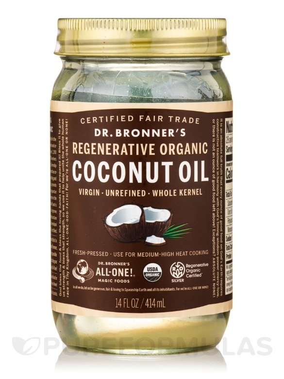 Regenerative Organic Virgin Coconut Oil (Whole Kernel