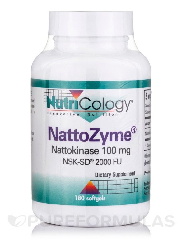 NattoZyme 100 mg - 180 Softgels