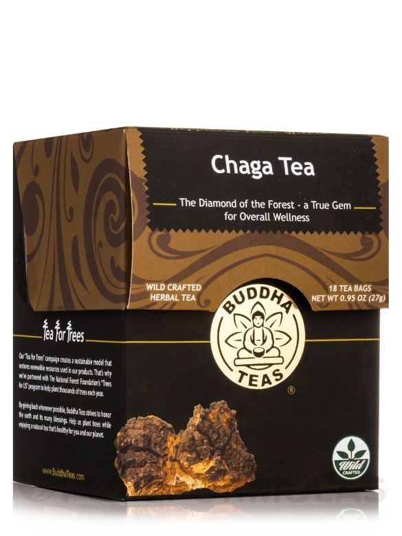 Organic Chaga Mushroom Tea - 18 Tea Bags