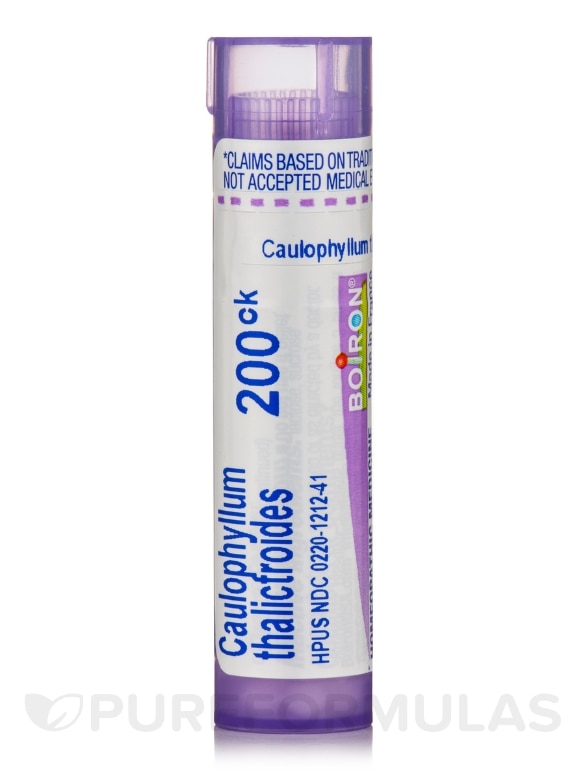 Caulophyllum thalictroides 200ck - 1 Tube (approx. 80 pellets)