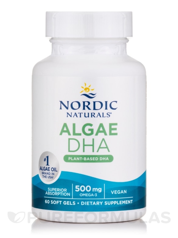 Algae DHA - 60 Soft gels - Alternate View 2