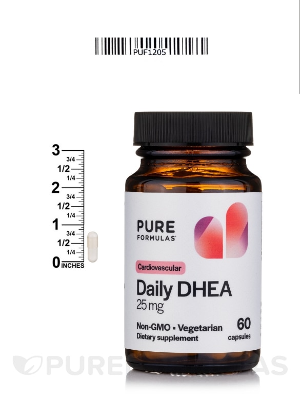 Daily DHEA 25 mg - 60 Capsules - Alternate View 5