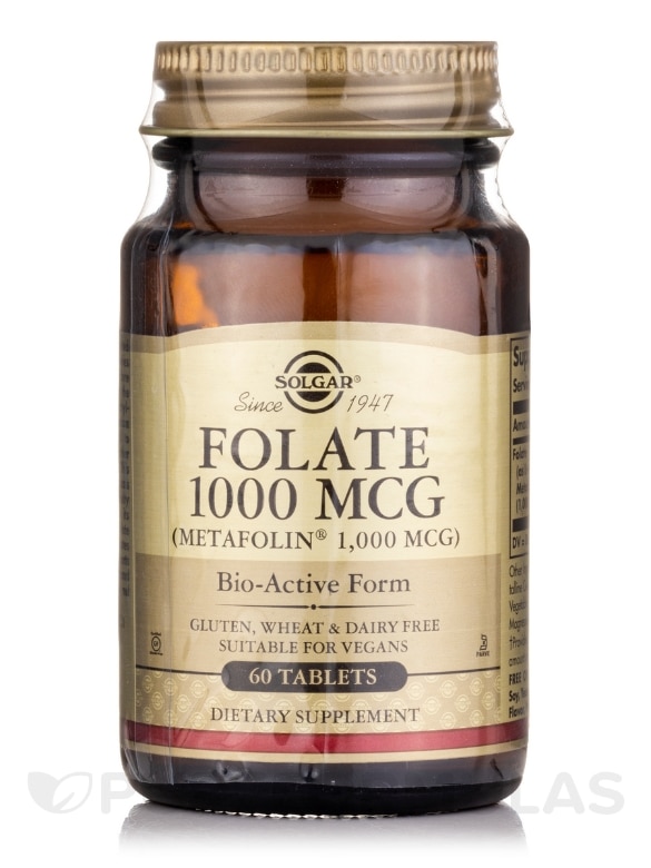 Folate 1000 mcg (Metafolin® 1