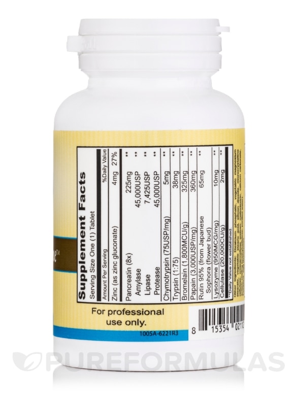 Priority-Zyme - 45 Tablets - Alternate View 1