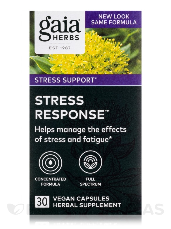 Stress Response® - 30 Vegan Liquid Phyto-Caps® - Alternate View 3
