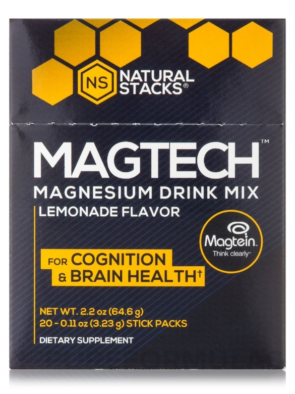 MagTech™ Drink Mix - 20 Stick Packs - Alternate View 2