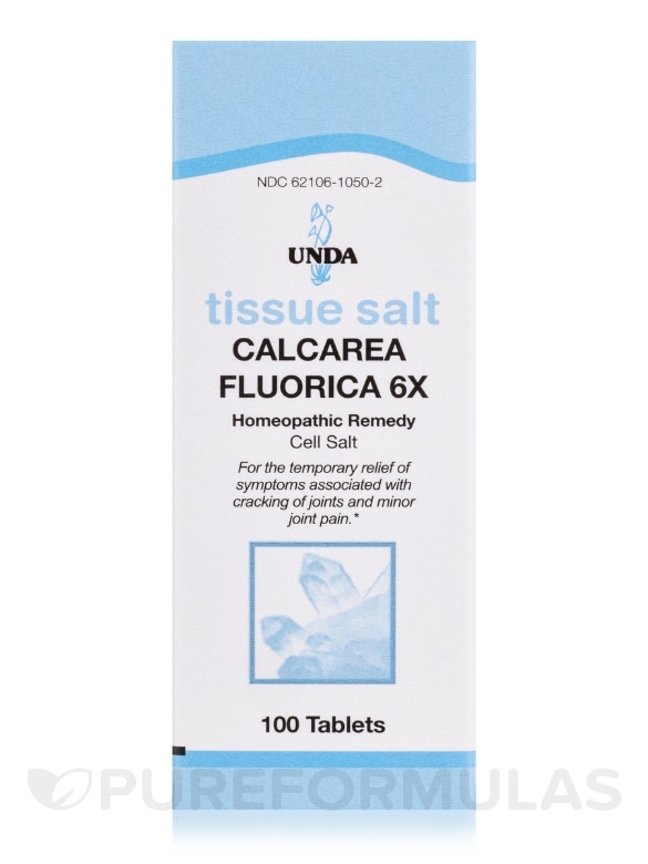 SCHUESSLER - Calcarea Fluorica 6X - 100 Tablets - Alternate View 3