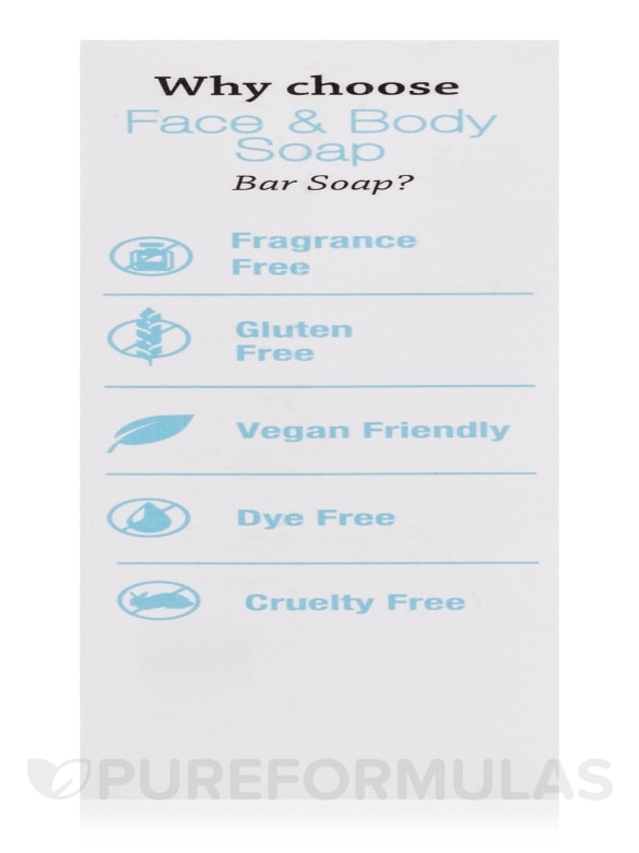 Face & Body Bar Soap with Hyaluronic Acid - 4 oz (113.4 Grams) - Alternate View 7