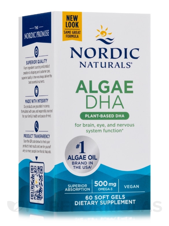 Algae DHA - 60 Soft gels