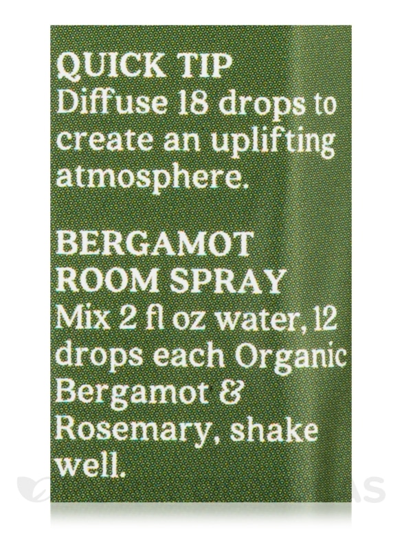Organic Bergamot Pure Essential Oil - 0.25 fl. oz (7.4 ml) - Alternate View 7