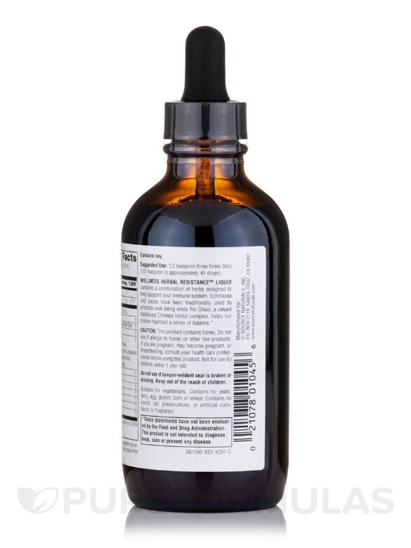 Wellness Herbal Resistance™ Liquid - 4 fl. oz (118.28 ml) - Alternate View 2