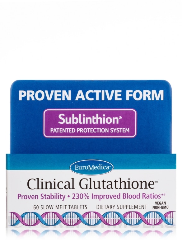 Clinical Glutathione™ - 60 Slow Melt Tablets - Alternate View 3