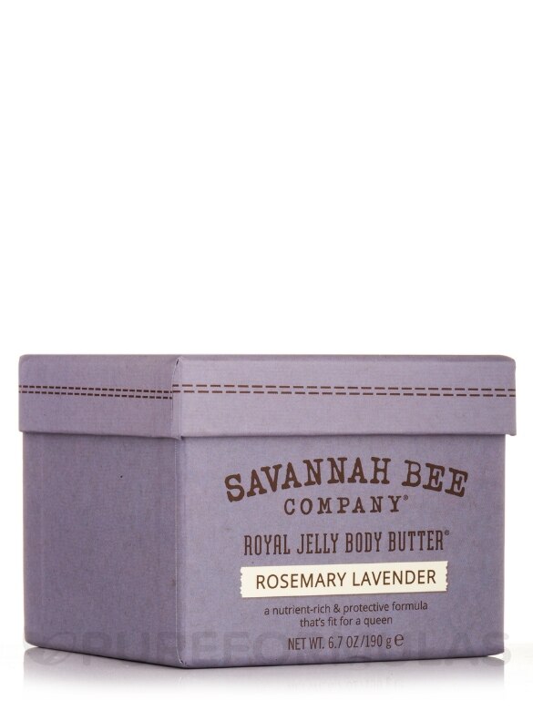 Royal Jelly Body Butter - Rosemary Lavender - 6.7 oz (190 Grams)