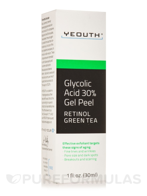 Glycolic Acid 30% Gel Peel with Retinol