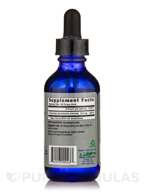 Liquid Chromium - 2 oz (60 ml) Concentrate (Glass Bottle) - Alternate View 1