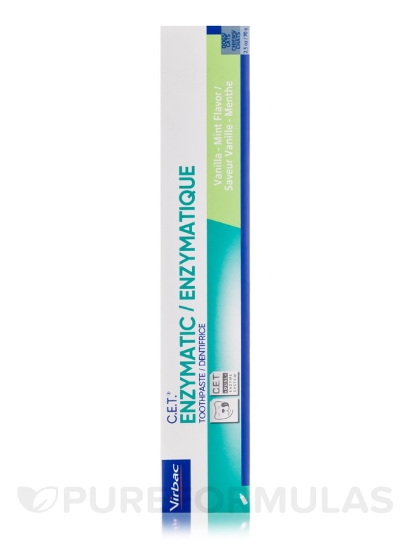 C.E.T.® Enzymatic Toothpaste, Vanilla-Mint Flavor - 2.5 oz (70 Grams) - Alternate View 6