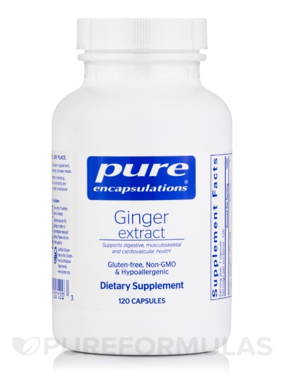 Ginger Extract - 120 Capsules