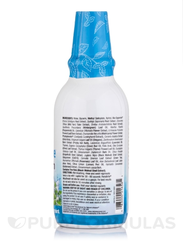 PerioBrite® Mouthwash, Alcohol-Free, Wintermint - 16 fl. oz (480 ml) - Alternate View 1