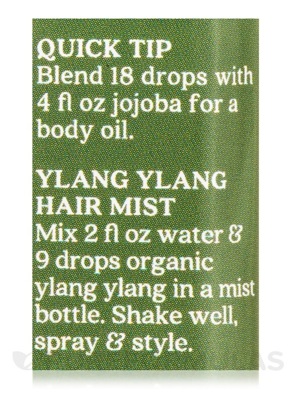 Organic Ylang Ylang lll Essential Oil - 0.25 fl. oz (7.4 ml) - Alternate View 7