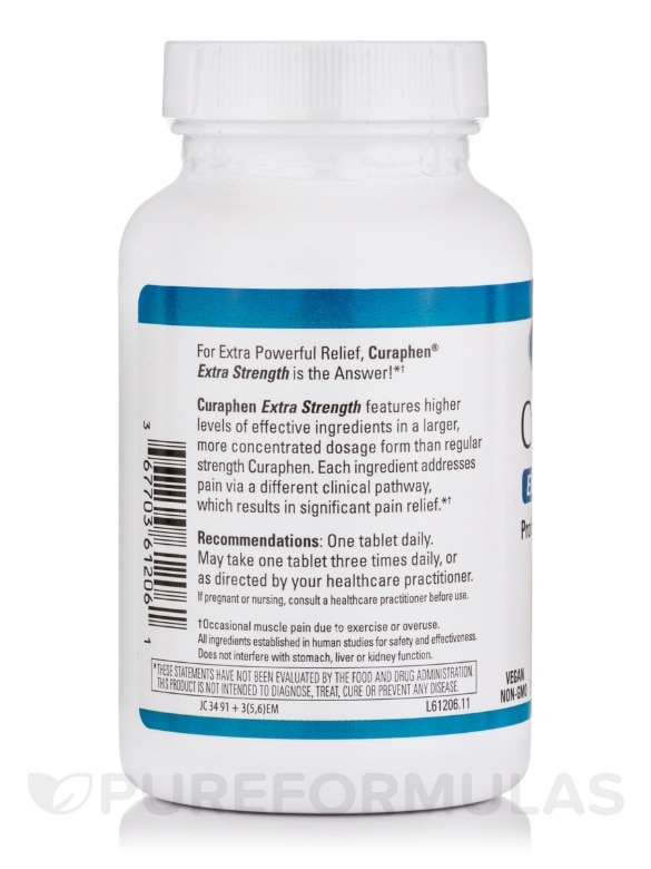 Curaphen® Extra Strength - 60 Tablets - Alternate View 3