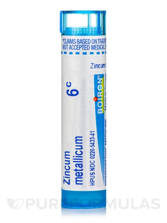 Zincum metallicum 6c - 1 Tube (approx. 80 pellets)