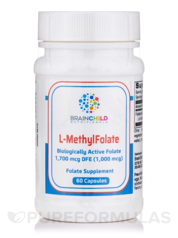 L-Methyl Folate - 60 Capsules
