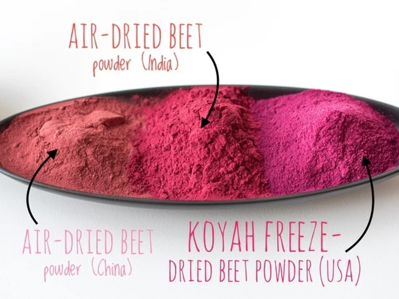 Organic Freeze-Dried Beet Powder - 5.64 oz (160 Grams) - Alternate View 5