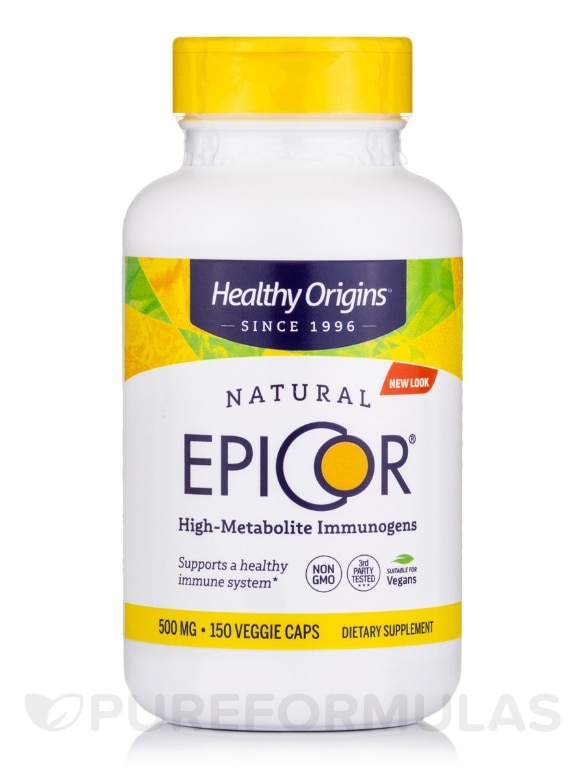 EpiCor (Immune Protection) 500 mg - 150 Veggie Capsules