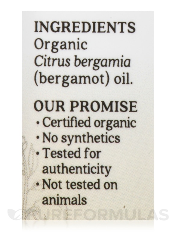 Organic Bergamot Pure Essential Oil - 0.25 fl. oz (7.4 ml) - Alternate View 4