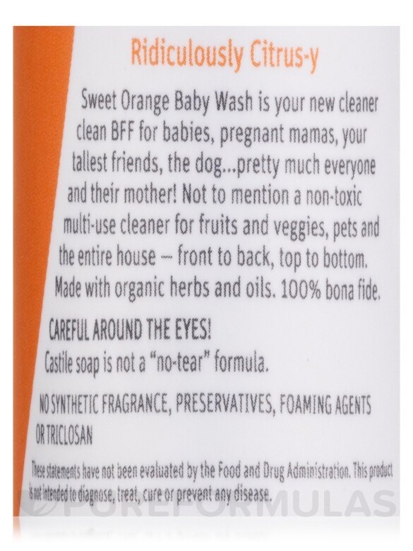Sweet Orange Body Wash - 1.67 fl. oz (50 ml) - Alternate View 4