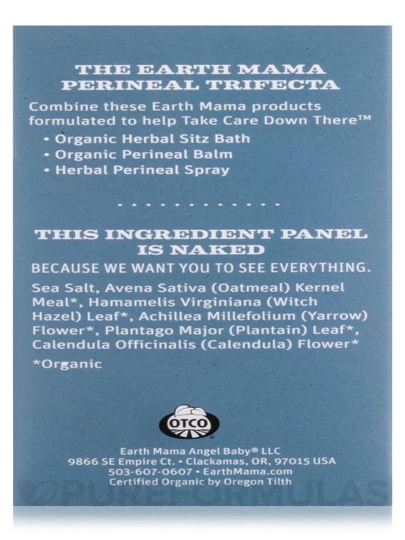 Organic Herbal Sitz Bath - 6 Herbal Pads - Alternate View 7
