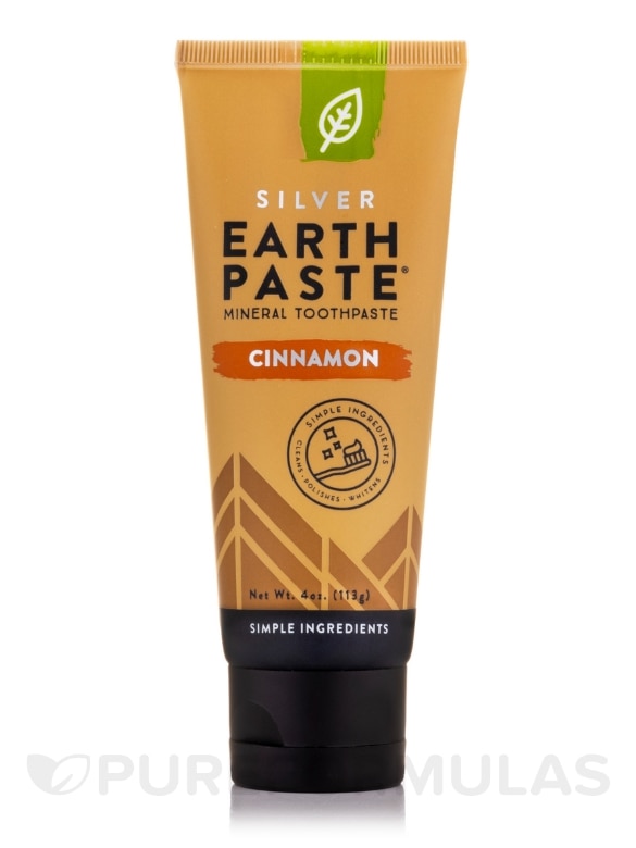 Redmond Earthpaste Toothpaste, Cinnamon - 4 oz (113 Grams) - Alternate View 2