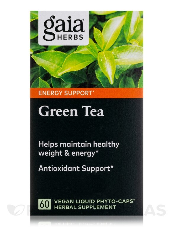Green Tea - 60 Vegetarian Liquid Phyto-Caps® - Alternate View 3