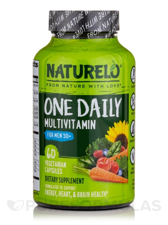 One Daily Multivitamin for Men 50+ - 60 Vegetarian Capsules