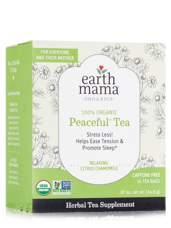 Organic Peaceful™ Tea - 16 Tea Bags