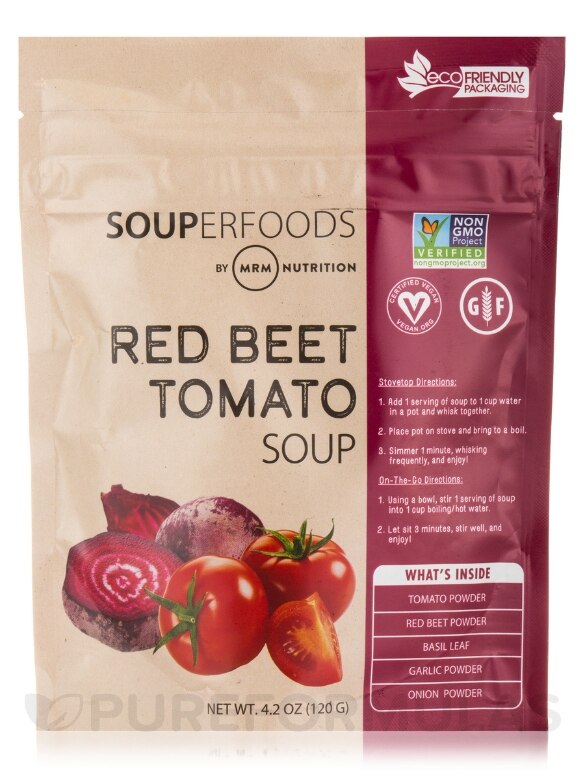 Superfoods - Red Beet Tomato Soup - 4.2 oz (120 Grams)