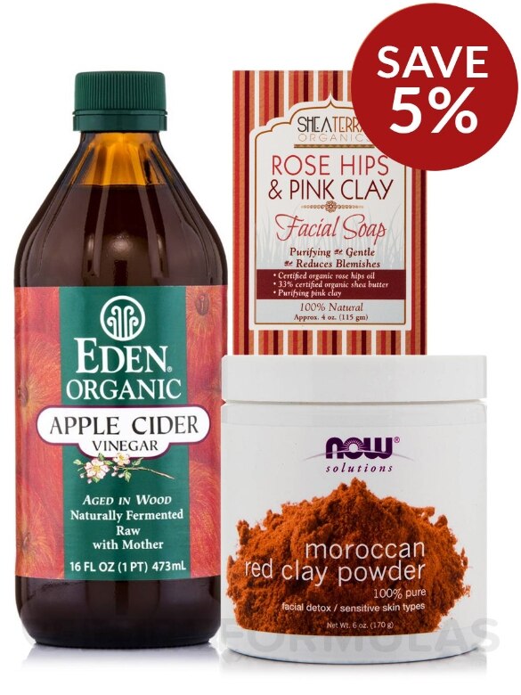 Moroccan Red Clay Mask Kit - Save 5% on a bundle