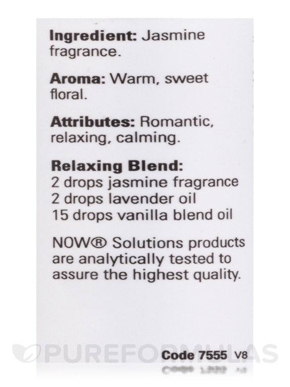 NOW® Solutions - Jasmine Oil Blend - 1 fl. oz (30 ml) - Alternate View 4