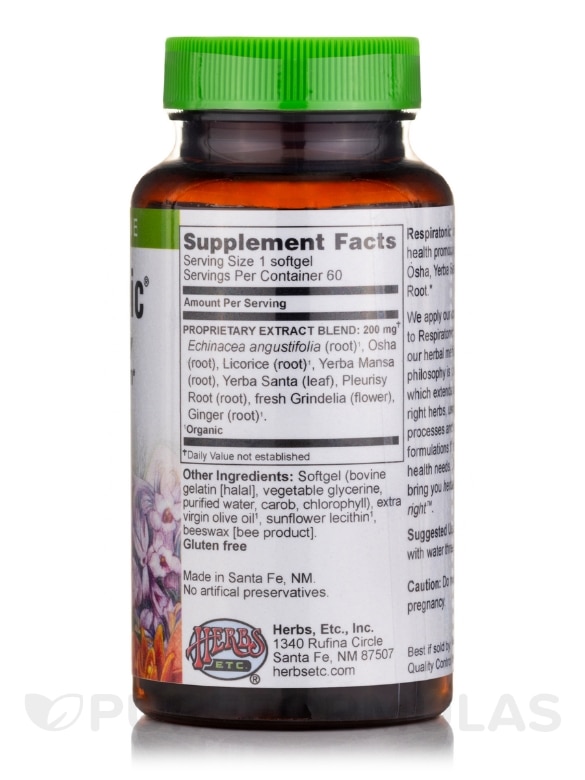 Respiratonic® - 60 Fast-Acting Softgels - Alternate View 1