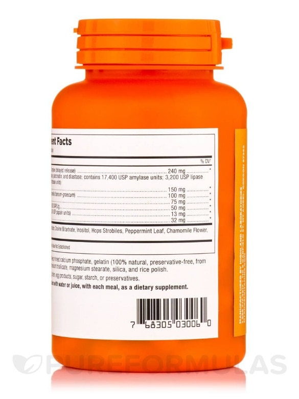 Super Enzymes +™ - 100 Capsules - Alternate View 2