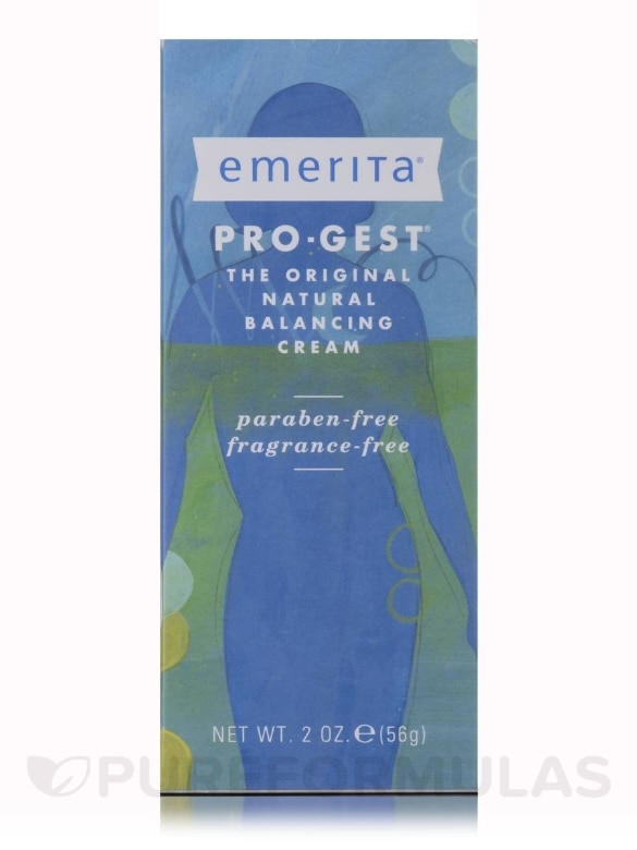 Pro-Gest® Paraben-Free cream - 2 oz (56 Grams) - Alternate View 1