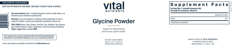 Glycine Powder - 8.82 oz (250 Grams) - Alternate View 4